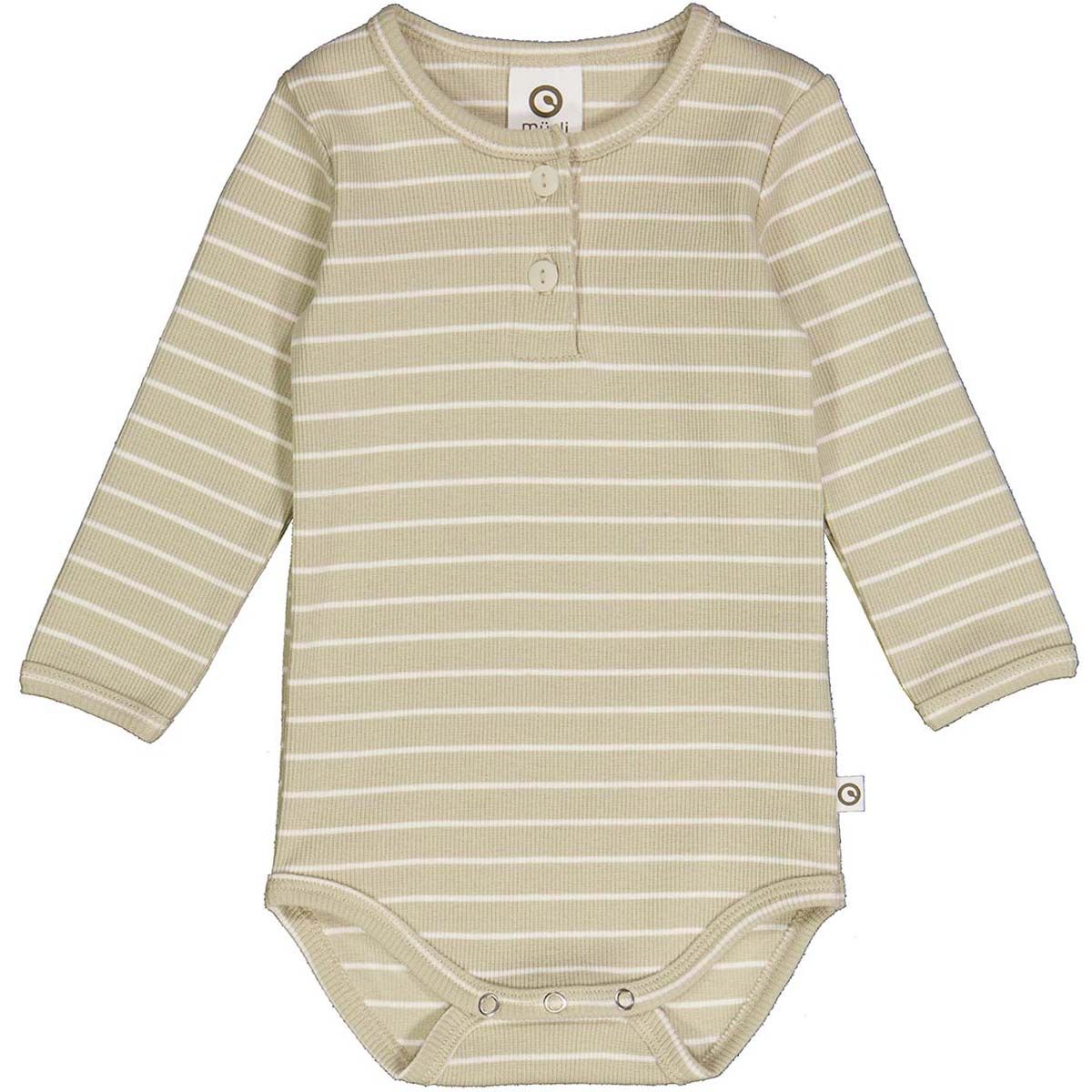 Baby Striped Rib Onesie