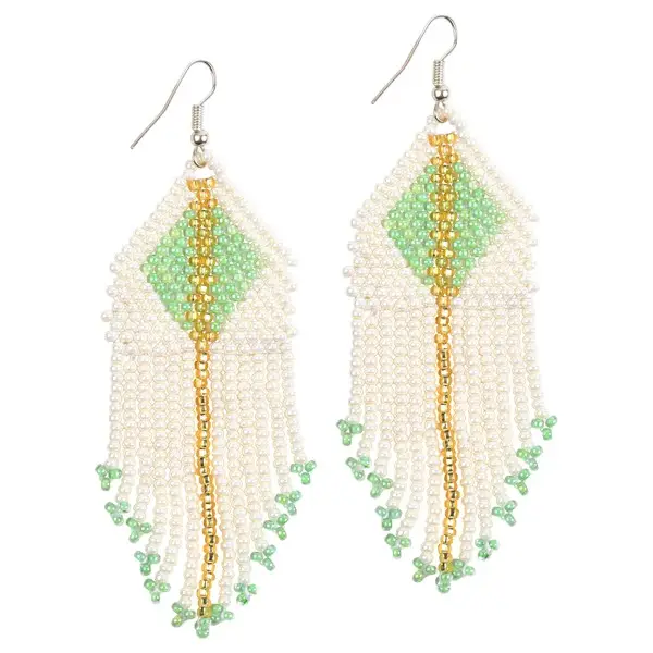 Beaded Earrings Boho Chic