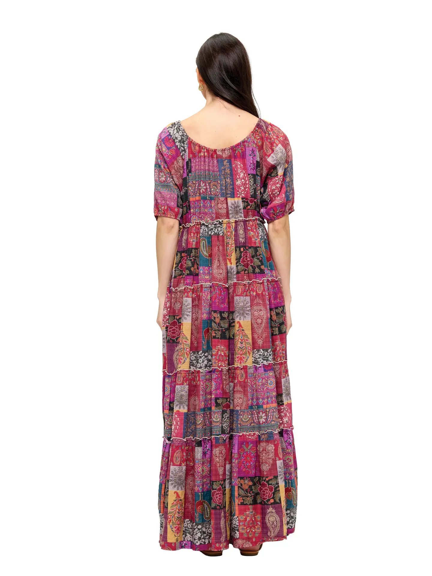 Bohemian Floral Maxi Dress