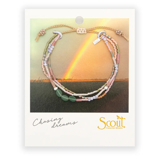 Mixed Media Bracelet - Chasing Dreams