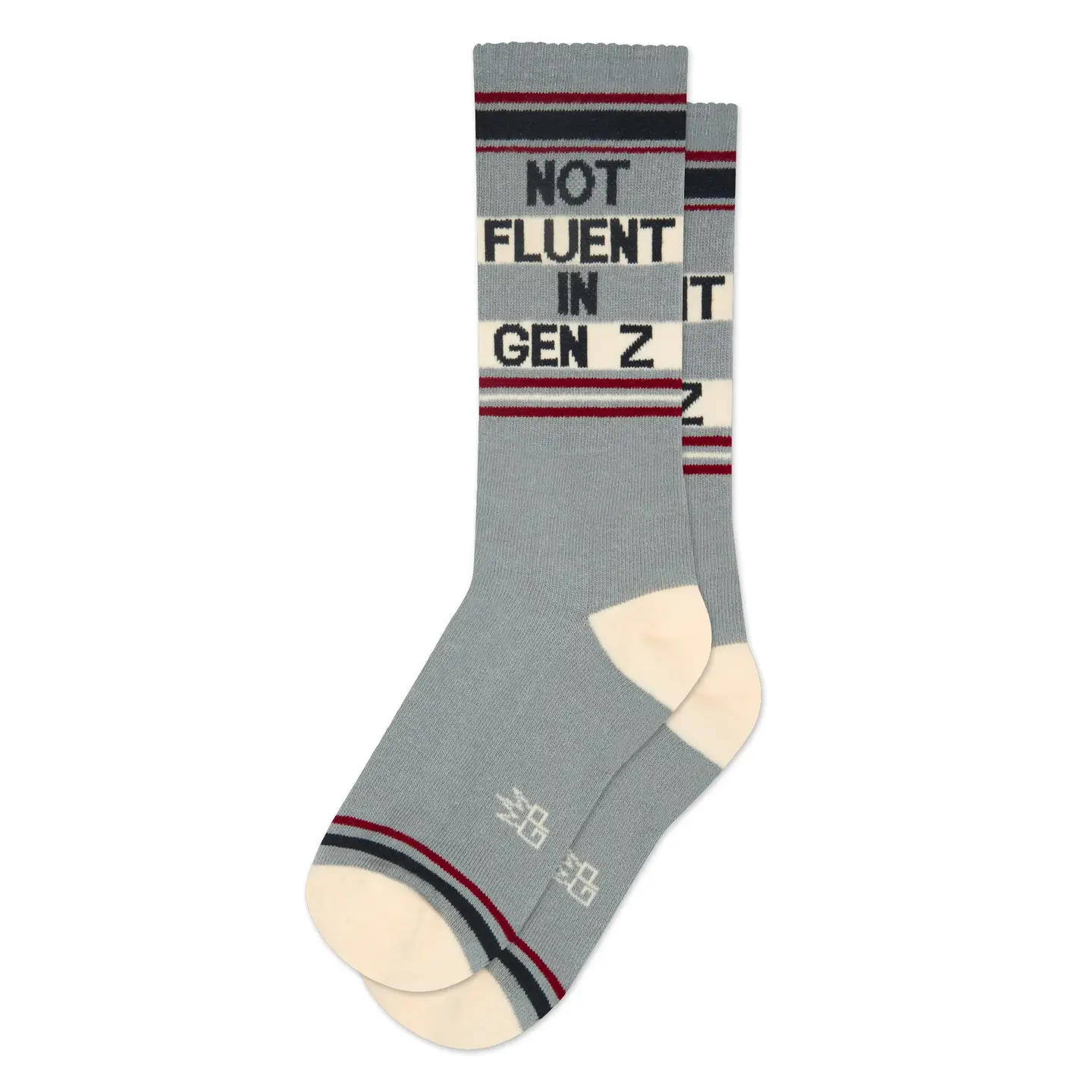Not Fluent in Gen Z Crew Socks