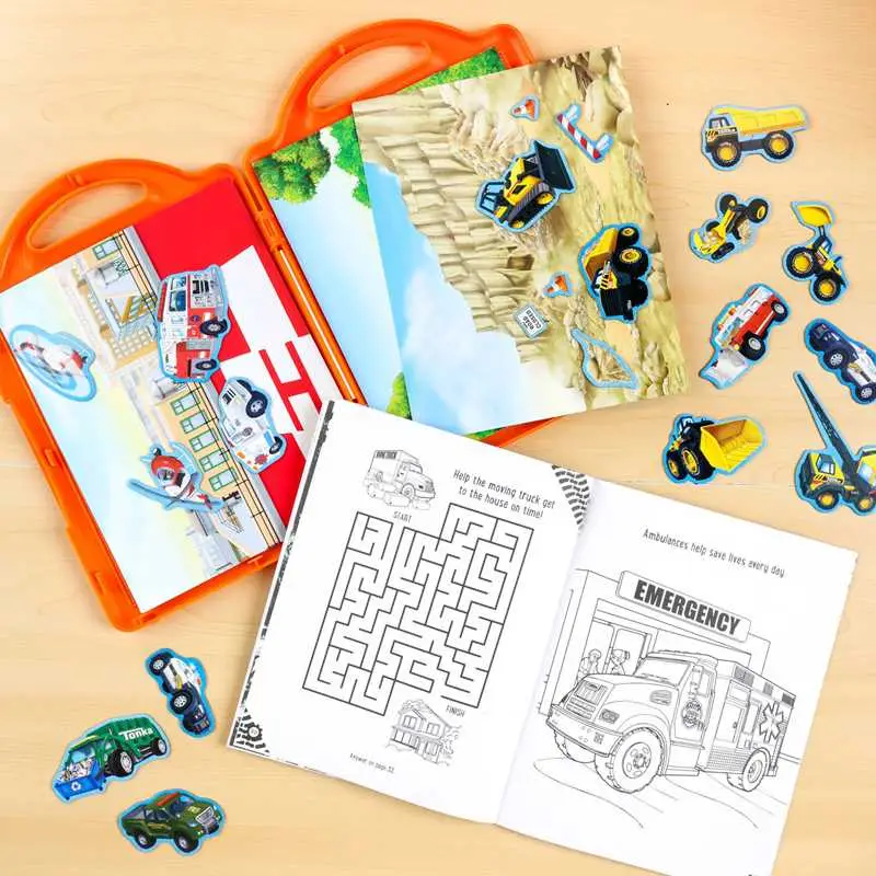 Tonka: Magnetic Play Set