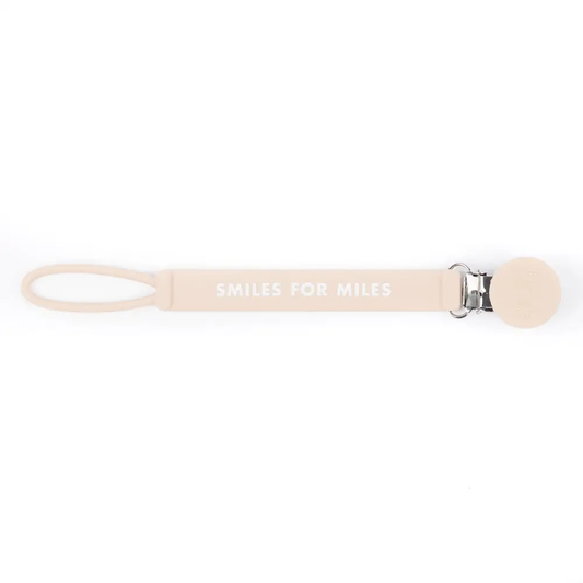 Pacifier Clip - Smiles for Miles