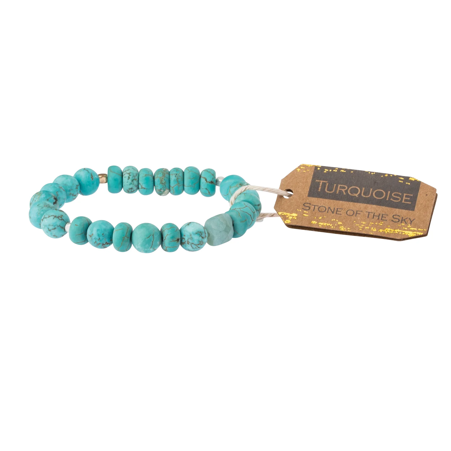 Stone Bracelet Turquoise of the Sky