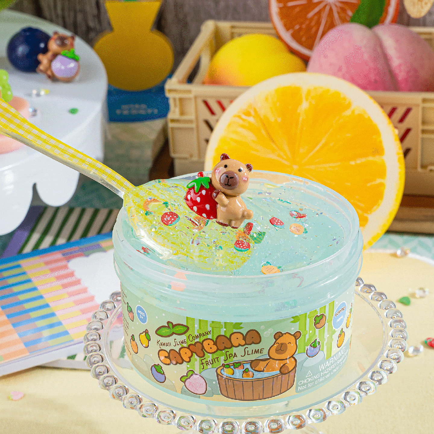 Capybara Fruit Spa Signature Slime