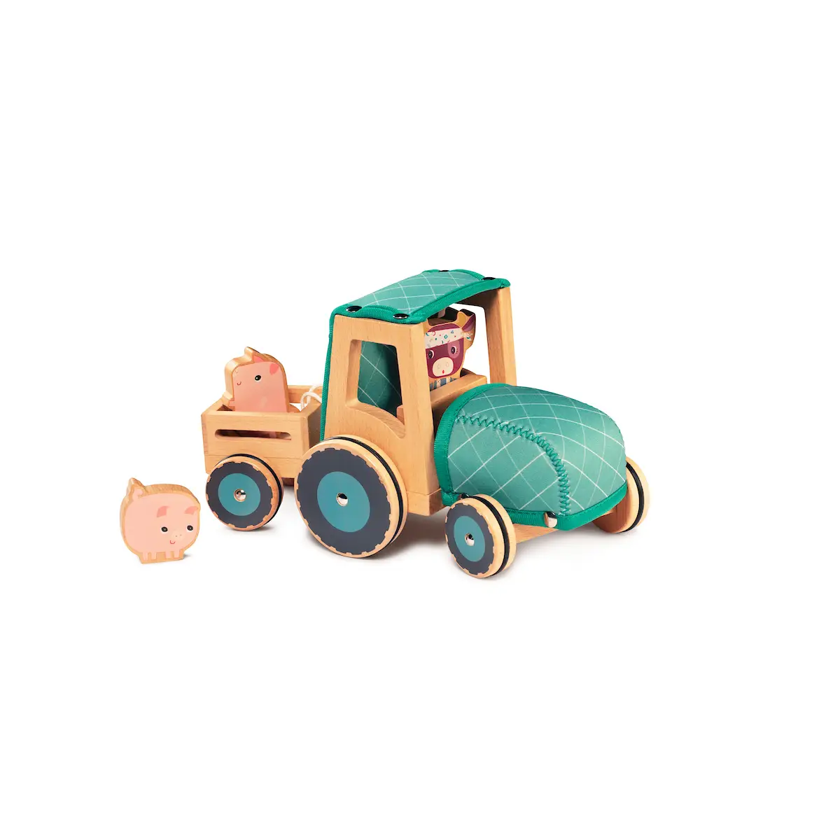 Rosalie Wooden Tractor Toy