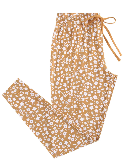 Honey Blooms Women's Bamboo Pajama Joggers
