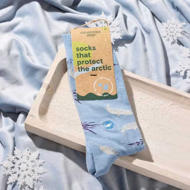 Socks That Protect the Arctic - Narwhals