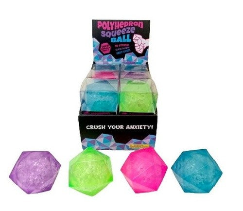 Polyhedron Diamond Gummee Squish Ball