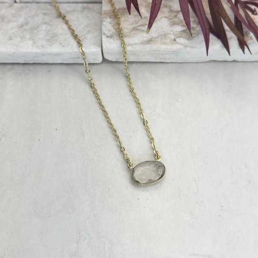 Natural Quartz Necklace