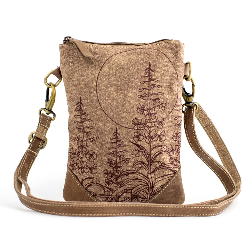 Fireweed Upcycled Canvas Small Sling Bag