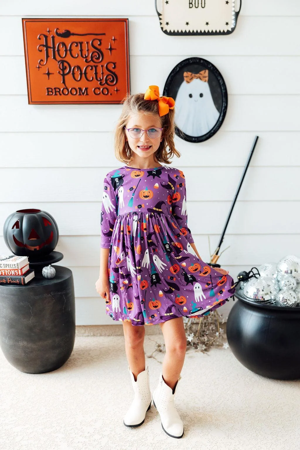 Girls No Tricks, Just Treats Dress