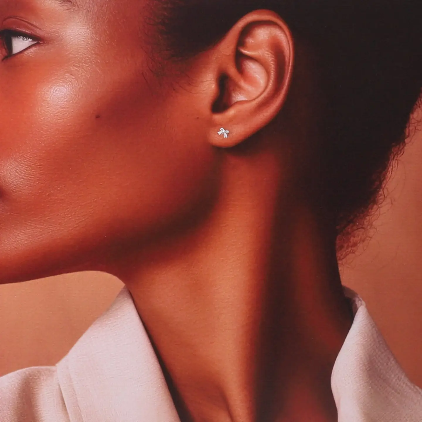 Kinfolk Red Ballerina w/ Tiny Bow Earrings