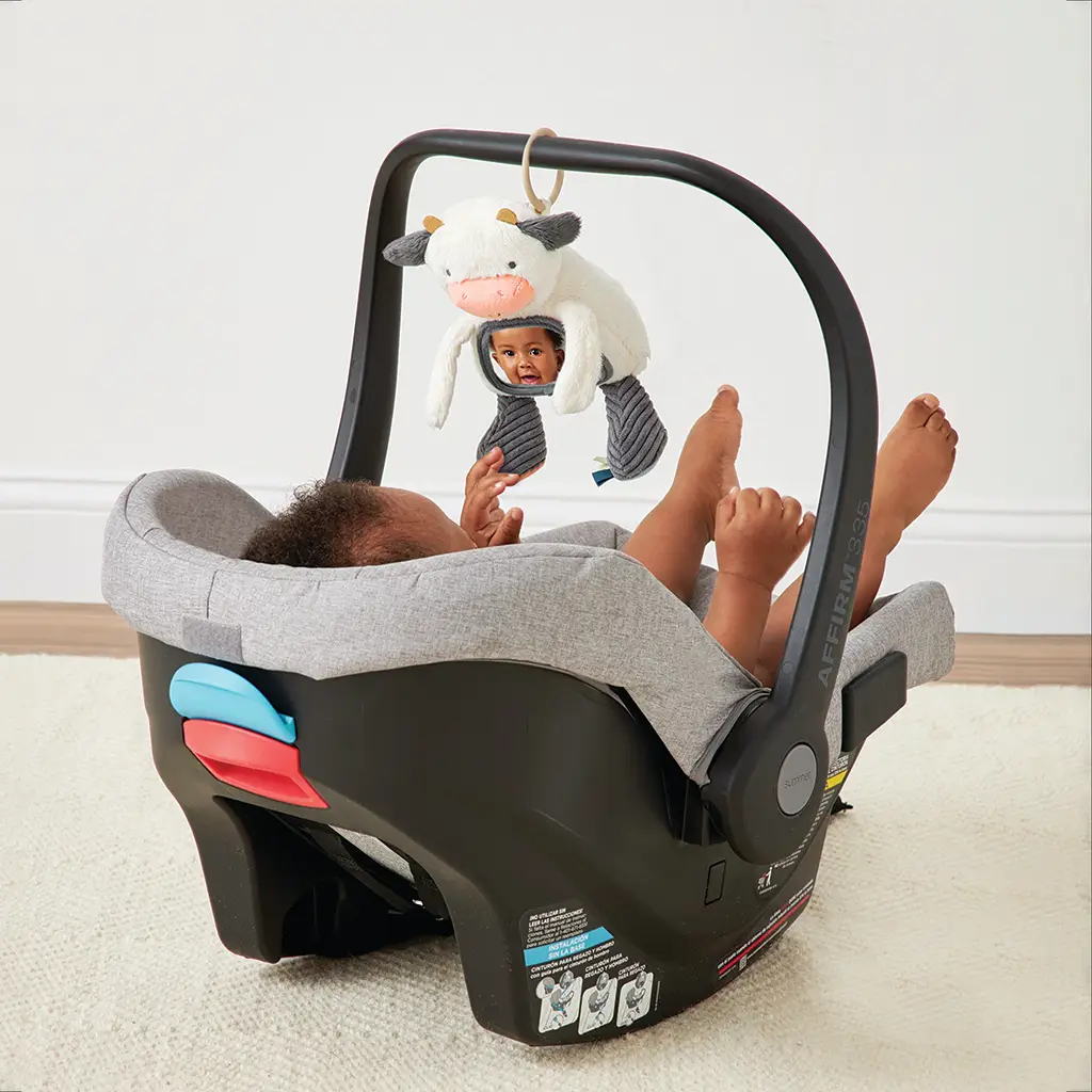 Carmen the Cow Travel Toy w/ Mirror