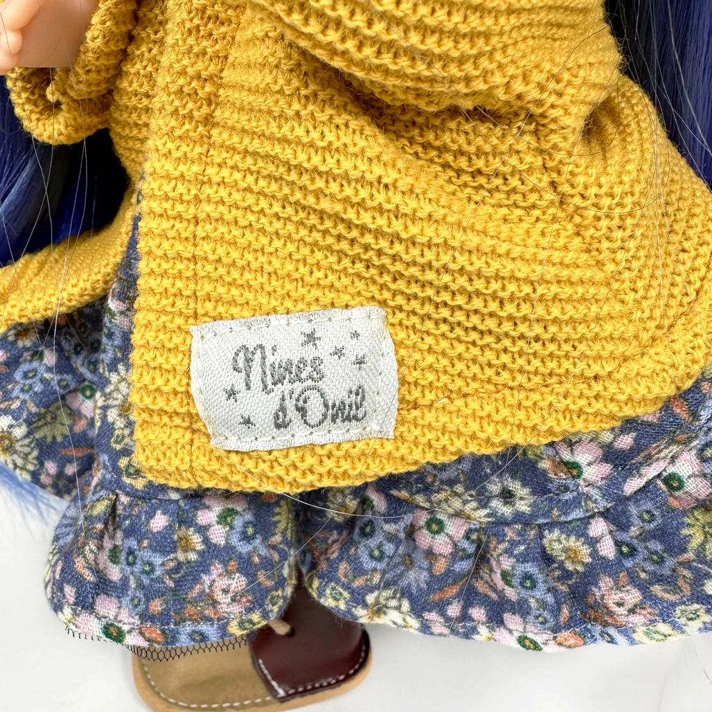 Mia Doll Knit Mustard Sweater