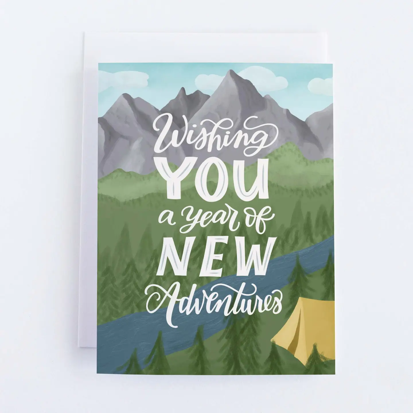 Year of New Adventures Card