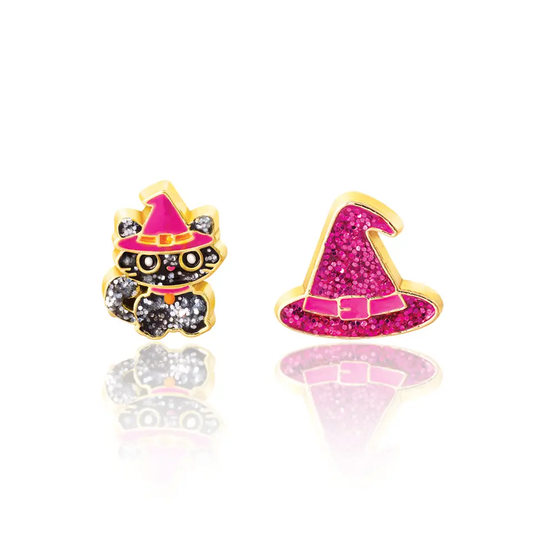 Glitter Hocus Pocus Perfect Pair Stud Earrings