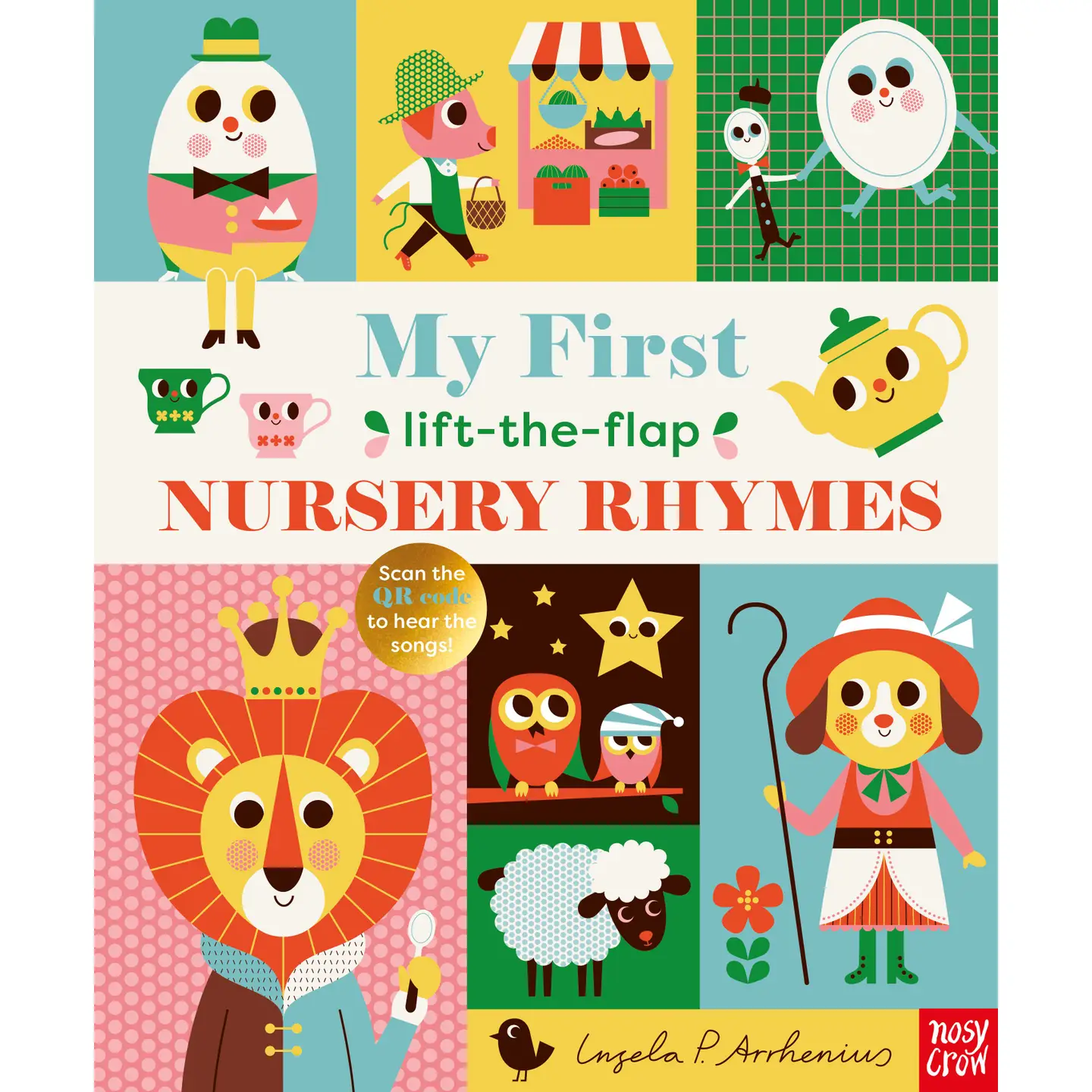 My First Life-the-Flap Nursery Rhymes Board Book
