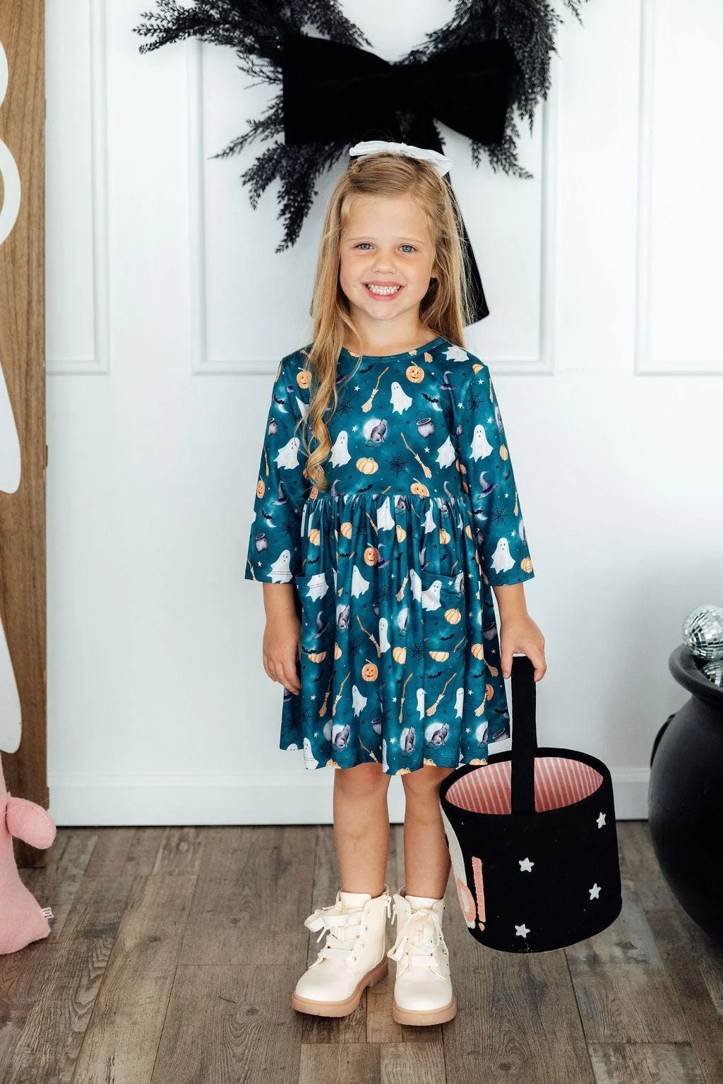 Girls Happy Haunting Dress