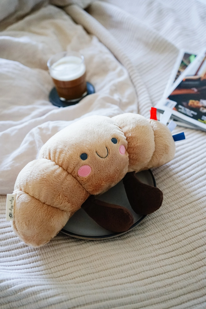 Croissant Sweetie Snuggles Plush