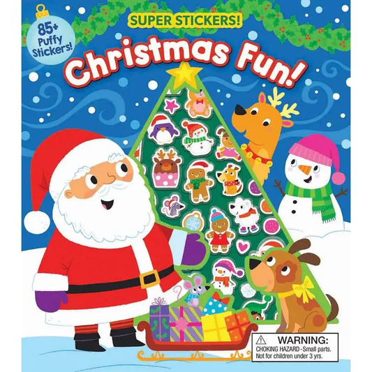 Christmas Super Puffy Stickers! Book