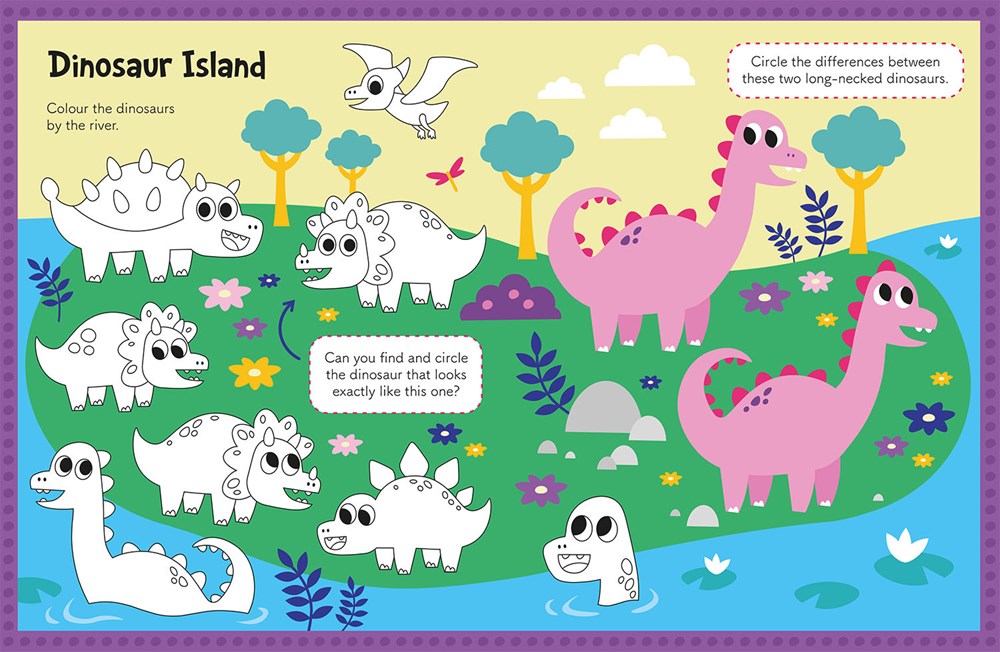 Dinosaurs Activity Book