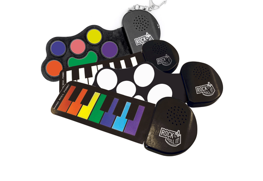Micro Rock and Roll It Keychain