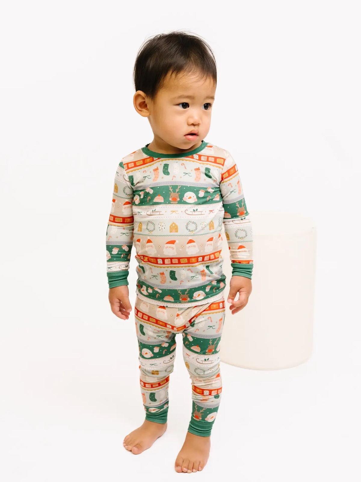 Kids Merry Little Christmas Bamboo Pajamas