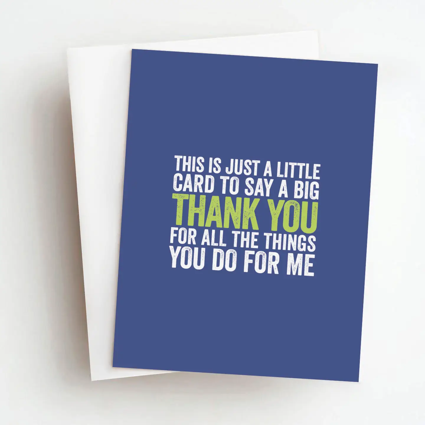 Little Big Thank You Card