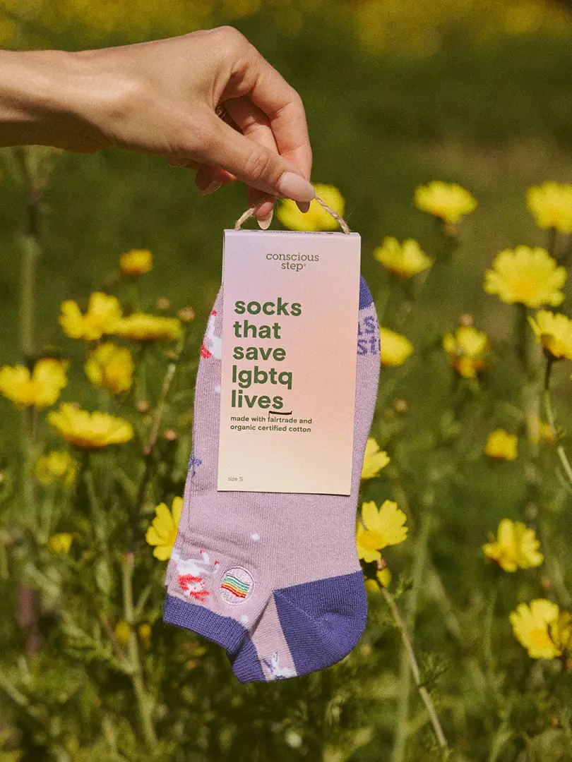 Ankle Socks That Save LGBTQ Lives - Unicorns