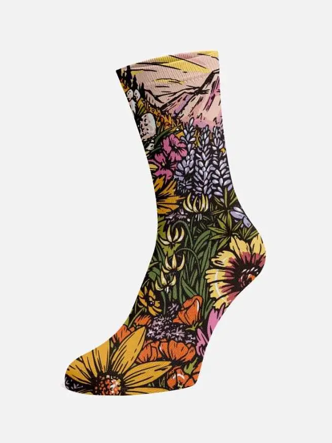 Flower Meadow Socks