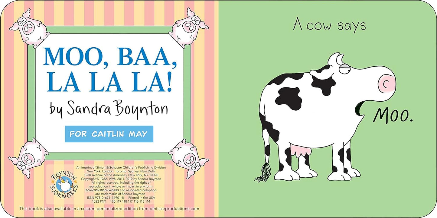 Moo Baa La La La Board Book