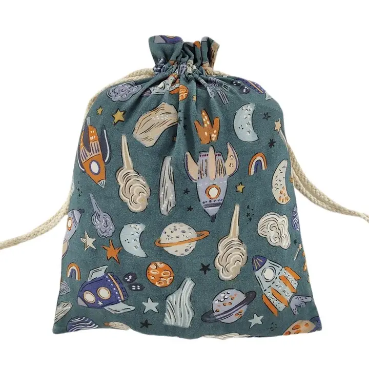 Cosmic Adventure Bamboo Crib Sheet
