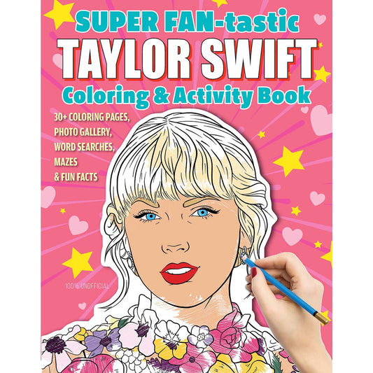 Taylor Swift Coloring + Activity Book