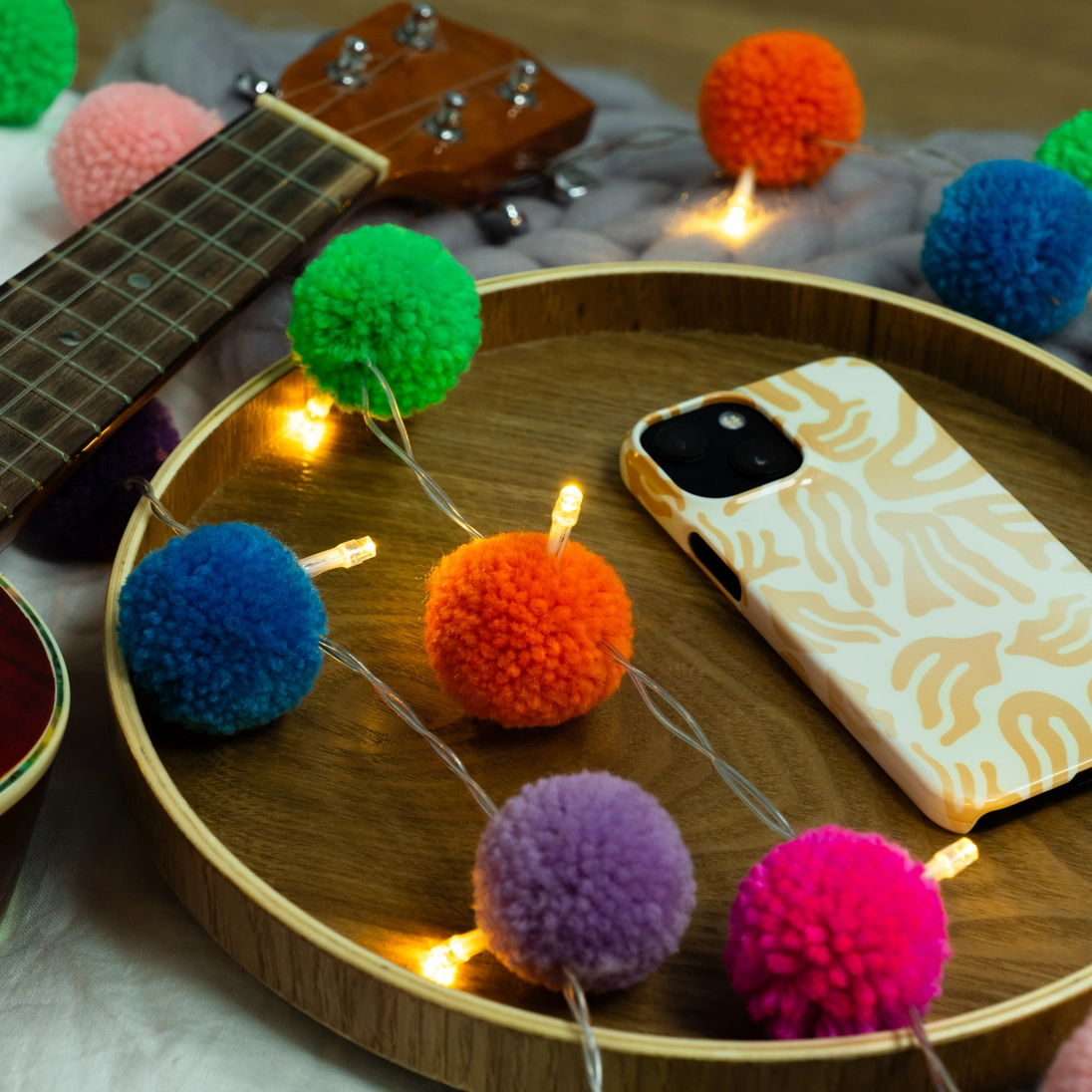 Pom-Pom String Lights