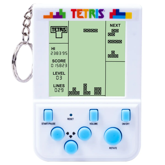 Tetris Arcade Keychain