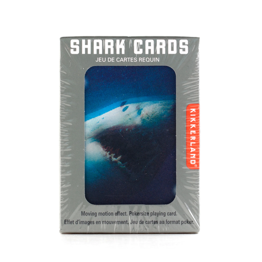 Shark Playing Cards 3D