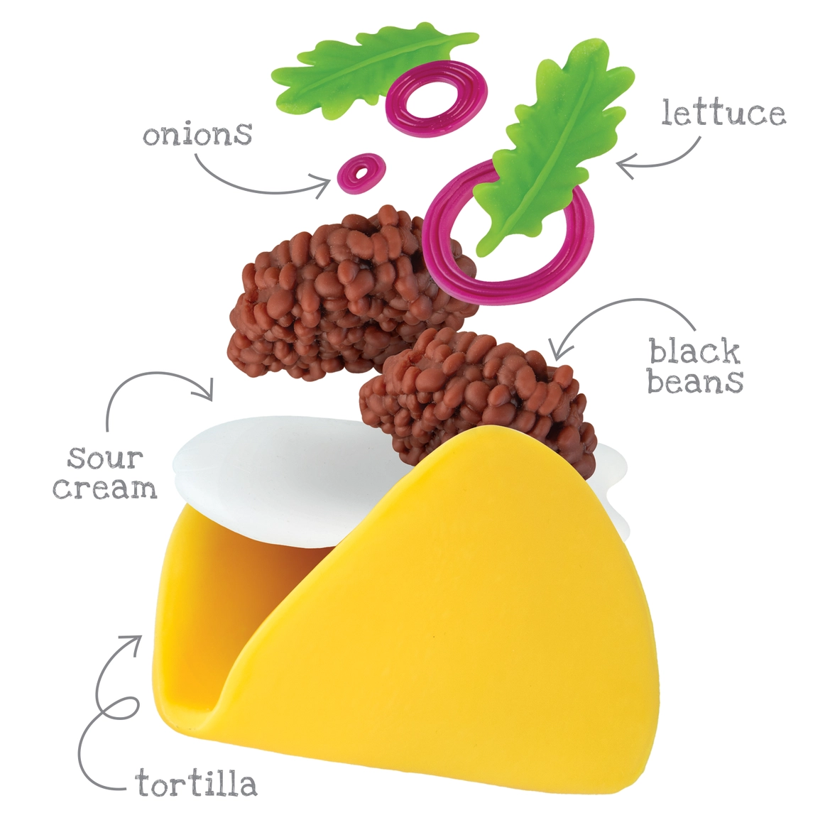 Stretchee Foods Sensory Toy