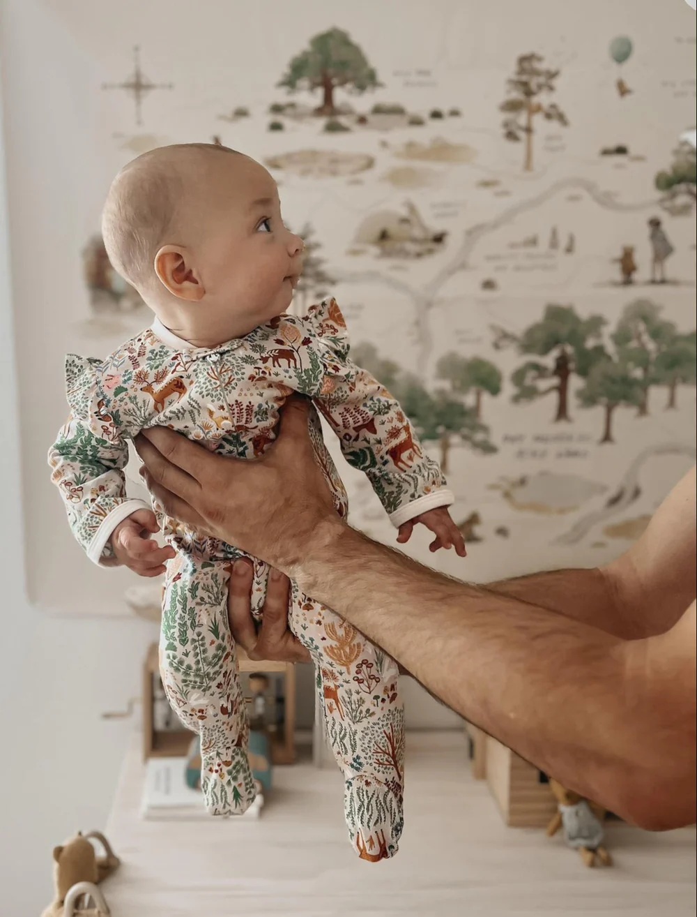 Baby Boho Woodland Bamboo Blend Coverall