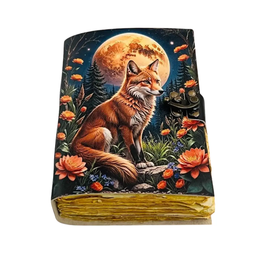 Fox + Moon Vintage Leather Journal
