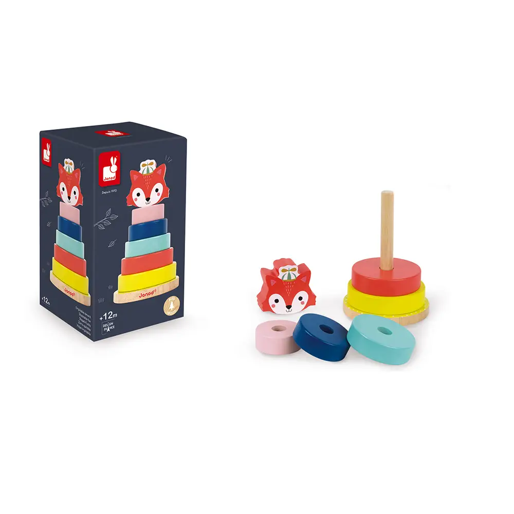 Baby Forest Fox Stacker Toy