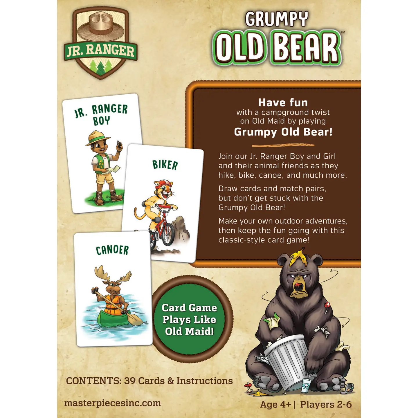 Grumpy Old Bear Card Game