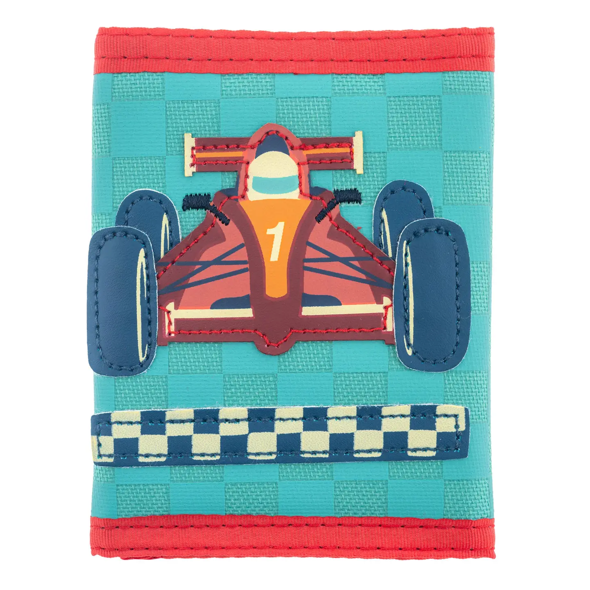 Kids Trifold Wallet - Race Car