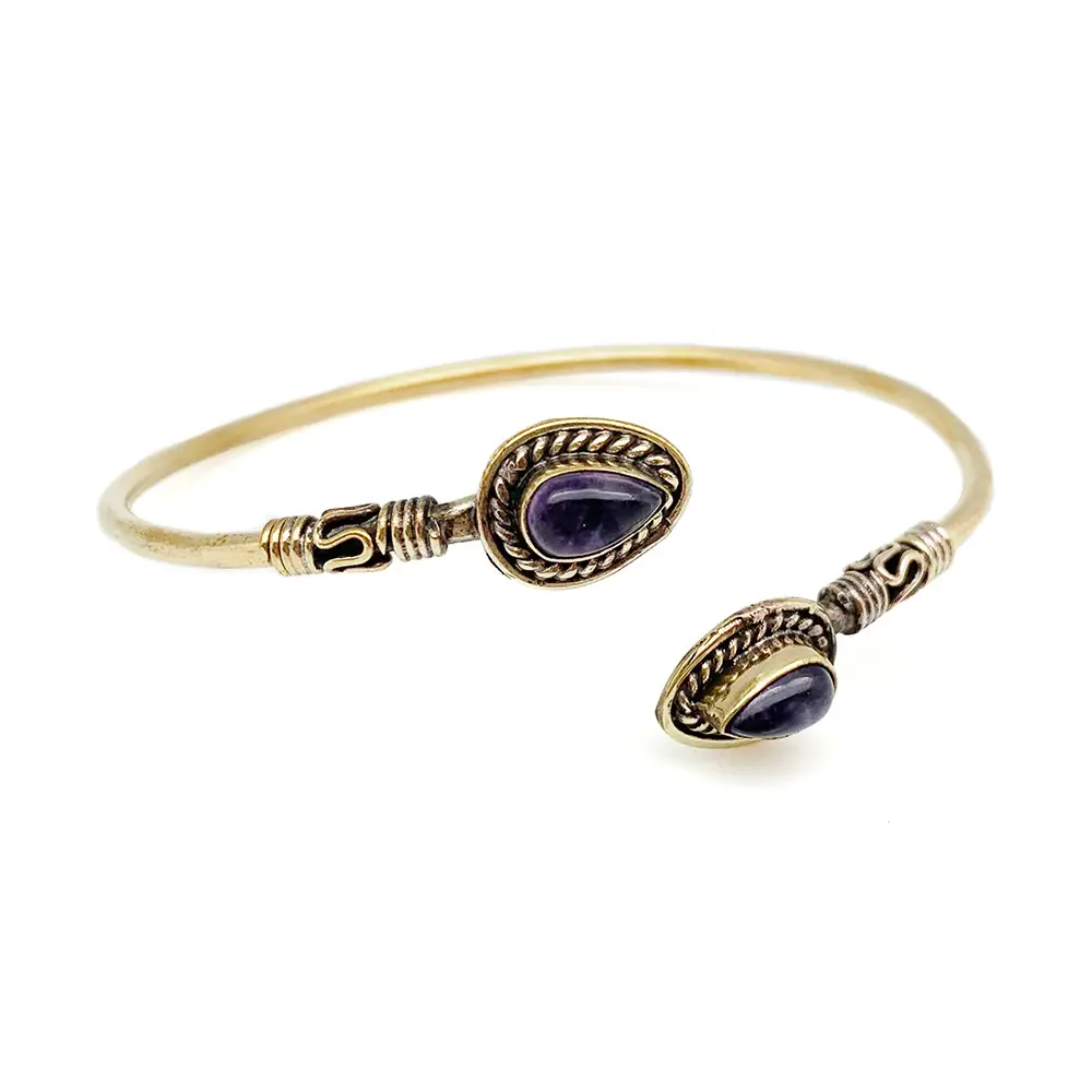 Tanvi Cuff Bracelet Gold Bangle