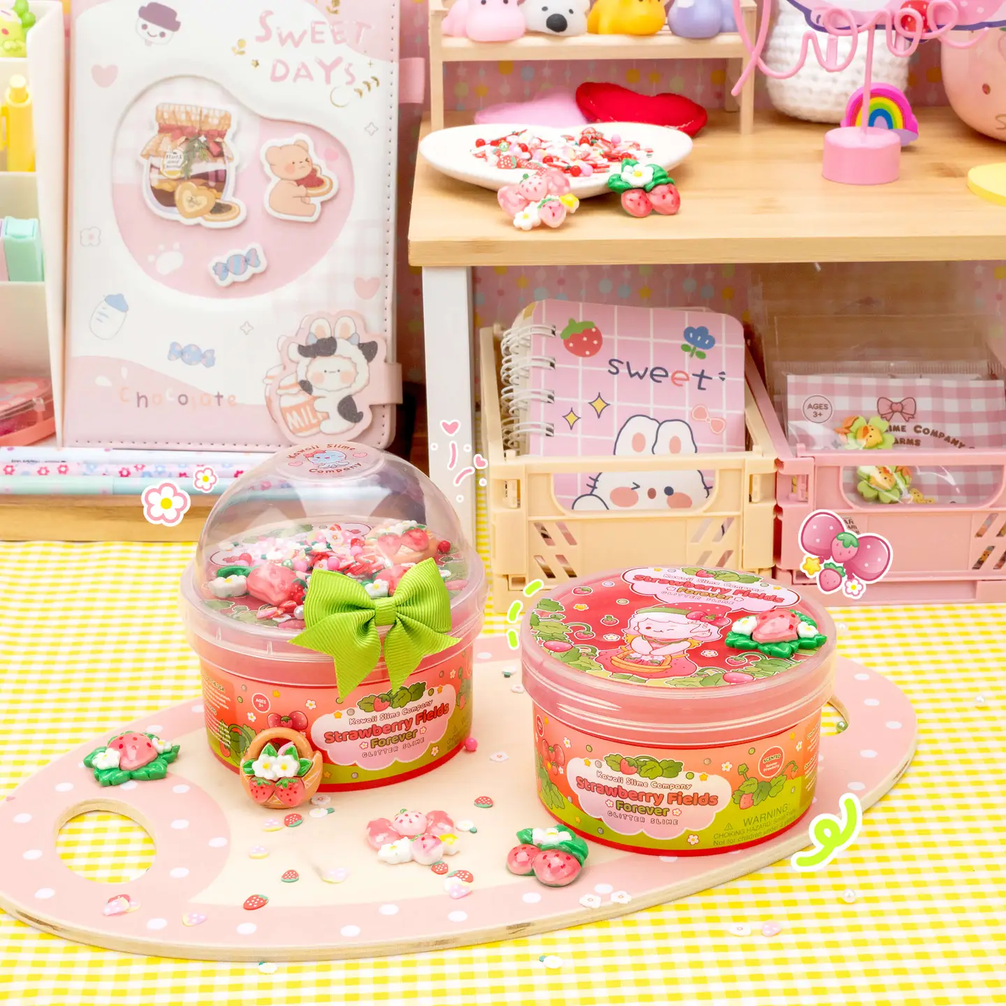 Strawberry Fields Forever Slime