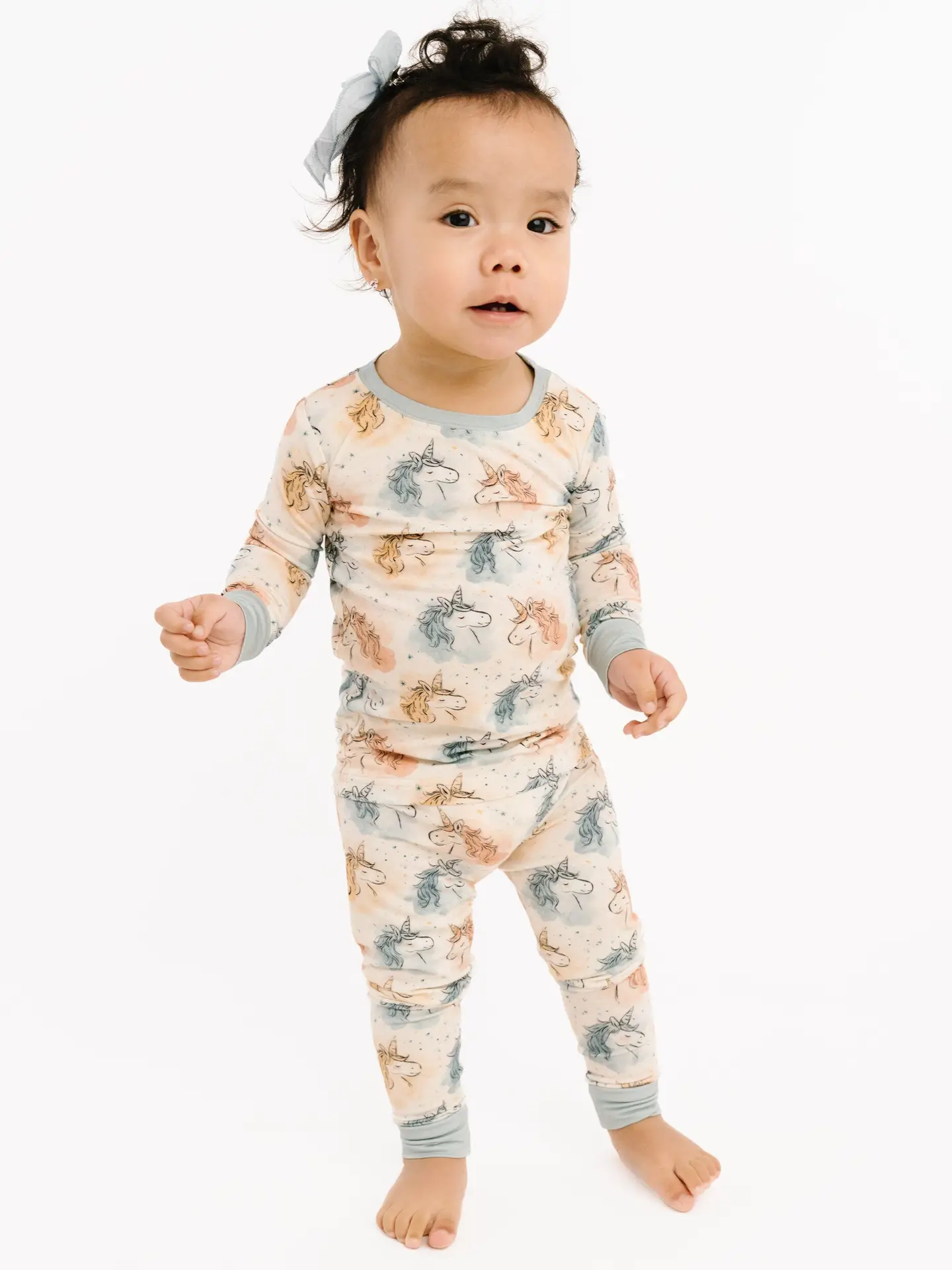Girls Stardust Unicorn Bamboo Pajamas