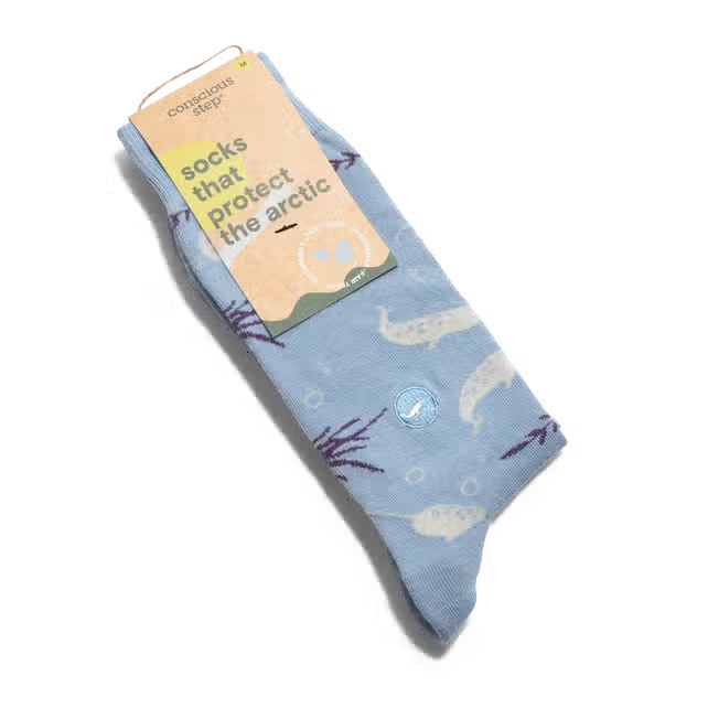 Socks That Protect the Arctic - Narwhals