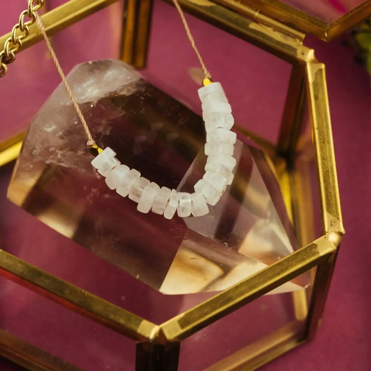 Clear Quartz Becoming Necklace For Glow Forward