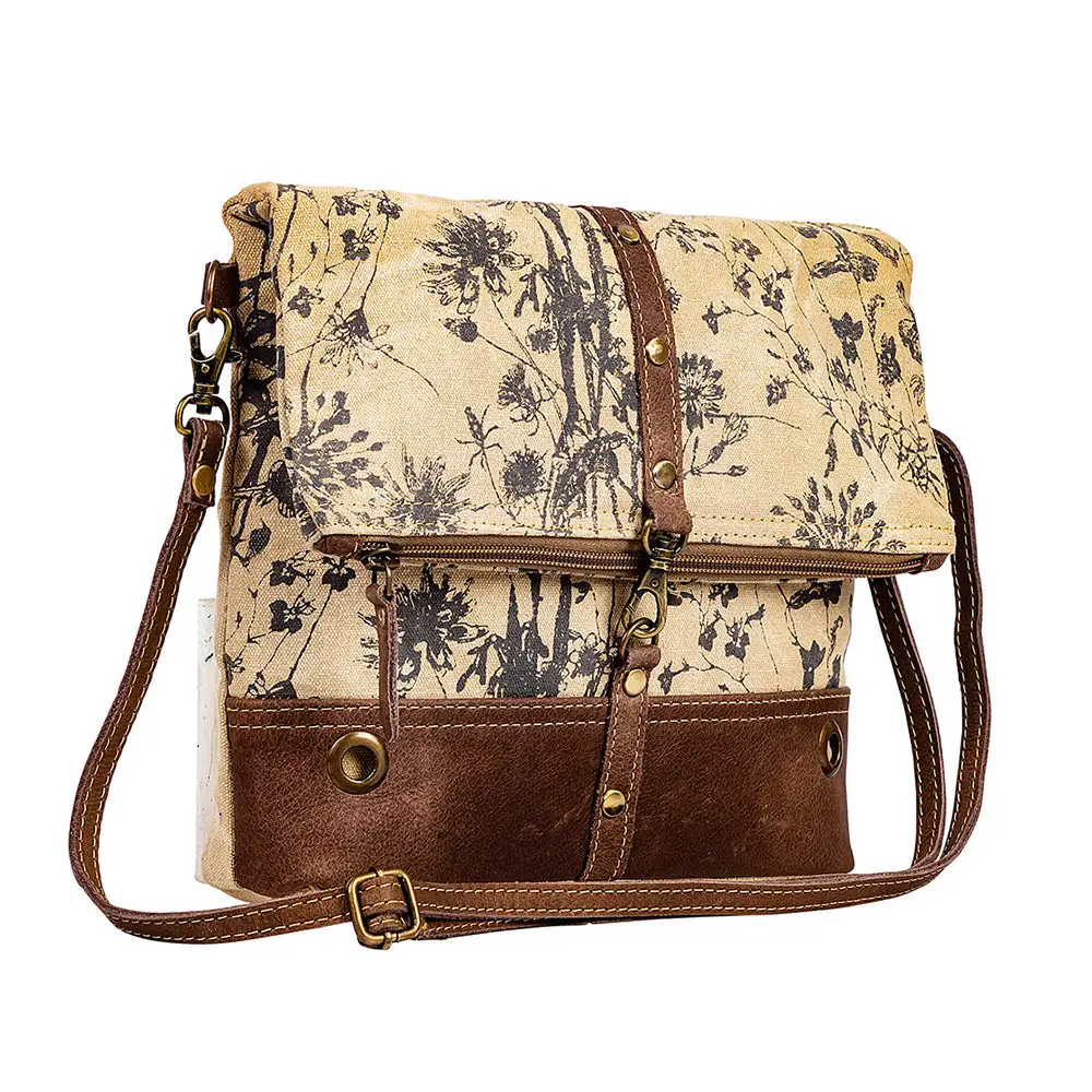 Tazzie Floral Accent Small Crossbody Bag