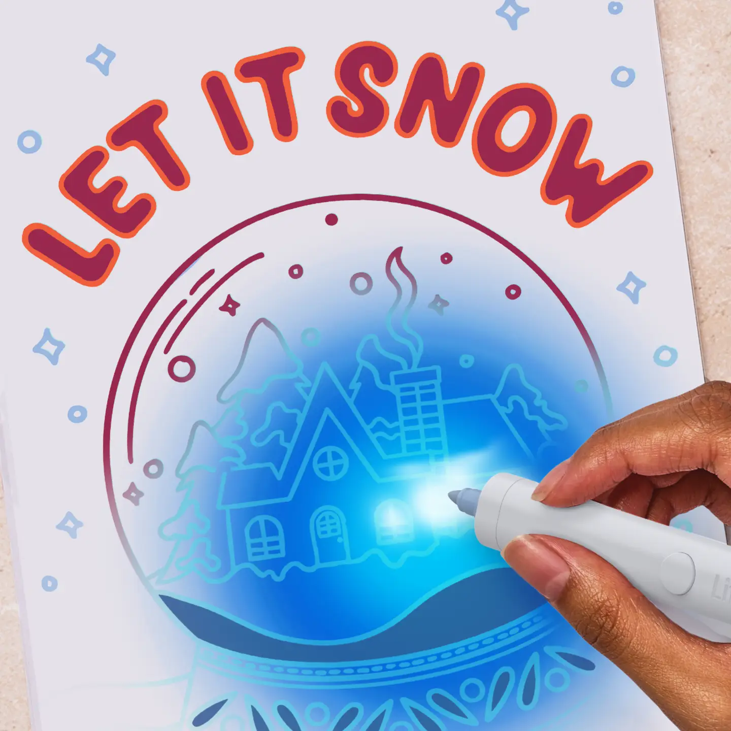 Flowart -Illuminate & Create - Winter Cheer